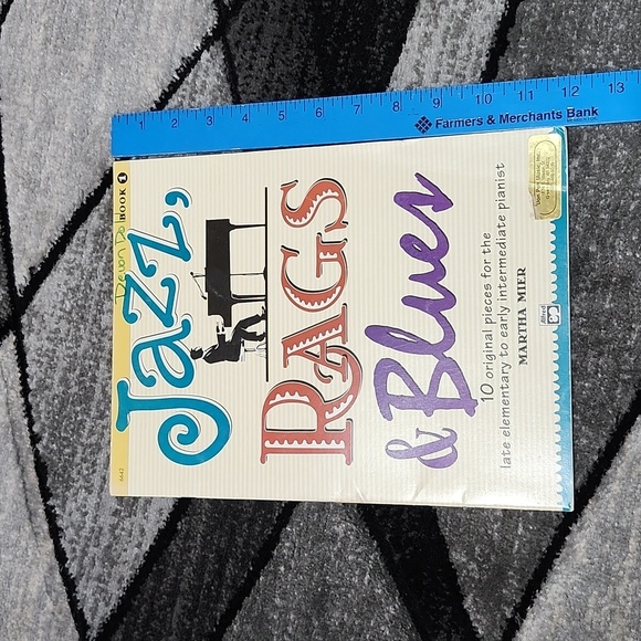 JAZZ,RAGS & BLUES 10 ORIGINAL PIECES  LATE ELEMENTARY-EARLY INTERMEDIATE PIANIST - Picture 7 of 10